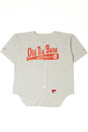 Vintage Old Tin Barn Button Up Baseball T-Shirt