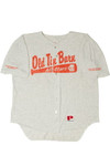 Vintage Old Tin Barn Button Up Baseball T-Shirt