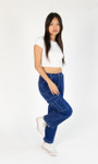 Royal Blue Cargo Skater Jeans