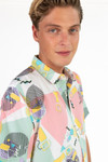 Pastel 80's Woven Shirt