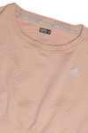 Recycled Pink Adidas Running Sweatshirt