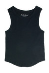 Black Waffle Seamless Tank