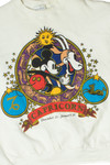 Vintage RARE Mickey Mouse "Capricorn" Zodiac Sign Astrology Sweatshirt