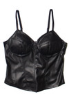 Pleather Bustier