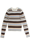 Gardenia Striped Pullover Sweater