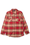 Red Farmhouse Flannel Shirt