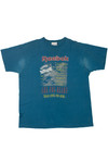 Vintage 1990's Distressed Reebok "Train Until You Hurl" T-Shirt