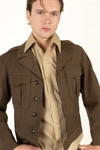 Vintage Brown Military Surplus Jacket (1970s)