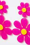 Glitter Daisy Earrings