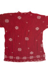 Vintage Red Ugly Christmas Sweater 59560