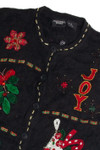 Vintage Black Ugly Christmas Cardigan 59594