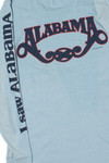Vintage 1981 Alabama "I Saw Alabama Live" Long Sleeve T-Shirt