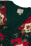 Vintage Green Ugly Christmas Cardigan 59648