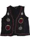 Vintage Black Ugly Christmas Vest 59659