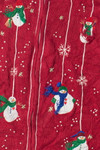 Happy Snowmen Ugly Christmas Sweater Vest 60819