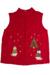 Vintage Red Ugly Christmas Vest 59679