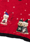 Puppy Christmas Ugly Christmas Sweater 60832