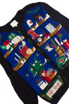 Black Ugly Christmas Cardigan 062124