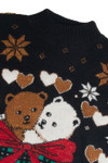 Vintage Black Ugly Christmas Sweater 59706