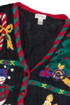 Vintage Black Ugly Christmas Cardigan 59802