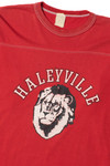 Vintage "Haleyville" Lions Mascot Long Sleeve T-Shirt