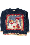 Americana Snowmen Ugly Christmas Sweater 61450