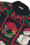 Vintage Black Ugly Christmas Sweater 59923