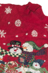 Vintage Red Ugly Christmas Sweater 59927