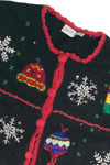Vintage Black Ugly Christmas Cardigan 59937