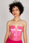 Strapless Pink Shimmer Bodysuit