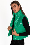 Bright Green Puffer Vest