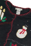 Vintage Black Ugly Christmas Vest 60864