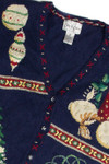 Blue Ugly Christmas Cardigan 60870