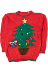 Pom Pom Christmas Tree Ugly Christmas Sweater 62158