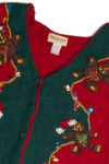 Vintage Red Ugly Christmas Vest 60874