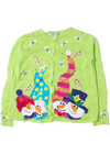 Silly Snowmen Ugly Christmas Cardigan 62163