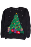 Vintage Black Ugly Christmas Sweater 60886