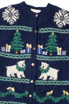 Polar Bears Ugly Christmas Cardigan 62192