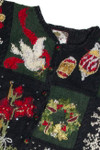 Vintage Black Ugly Christmas Cardigan 60911