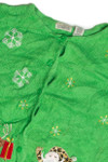 Vintage Green Ugly Christmas Cardigan 60920