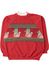 Snowmen Ugly Christmas Sweatshirt 62222