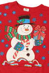 Vintage Snowman Ugly Christmas Sweater (1993)