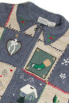 Vintage Ugly Christmas Cardigan 60945