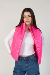 Bright Pink Puffer Vest