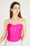 Strapless Metallic Bodice