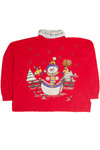 Vintage Red Ugly Christmas Sweatshirt 62277