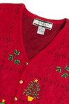 Vintage Red Ugly Christmas Vest 62282