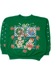 Vintage Festive Bears Ugly Christmas Sweatshirt 61513