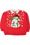 Vintage Snowman Ugly Christmas Sweatshirt 61517