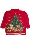 Vintage Red Ugly Christmas Sweater 62317